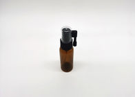 Kosmetischer Verpacken30ml Zylinder Amber Plastic Bottle